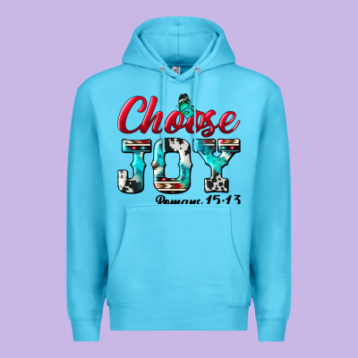 Choose Joy Premium Hoodie Designed By Bundleandbundleshop