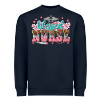 Navy blessed nurse Heavyweight Sweatshirt - texasbilliewilder