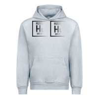 Heather Grey Hustle Harder Neon Urban Hoodie - Bettercallsaul