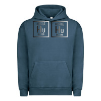 Pigment Midnight Navy Hustle Harder Neon Urban Hoodie - Bettercallsaul