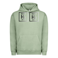 Pigment Oil Green Hustle Harder Neon Urban Hoodie - Bettercallsaul