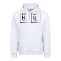 White Hustle Harder Neon Urban Hoodie - Bettercallsaul