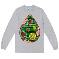 Moon Dust american football and western roses teardrop Long Sleeve Tee - BundleAndBundleShop