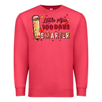 Cardinal little miss 100 days smarter Premium Sweatshirt - MaliasSmallBusiness