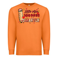 Carrot little miss 100 days smarter Premium Sweatshirt - MaliasSmallBusiness