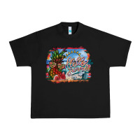 Black hello summer Urban Heavy Tee - SublimationCraftShop