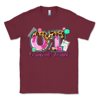 Burgundy ot occupational therapist Classic Tee - AdoDesignShop