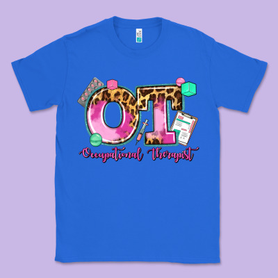 Ot Occupational Therapist Classic Tee Designed By Adodesignshop