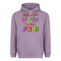 Lavender silly rabbit easter is for jesus Heavyweight Hoodie - MaliasSmallBusiness