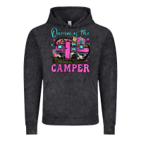Vintage Black queen of the camper Vintage Hoodie - JahusDesignShop