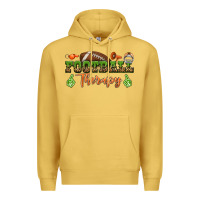 Antique Gold football therapy Premium Hoodie - BundleAndBundleShop