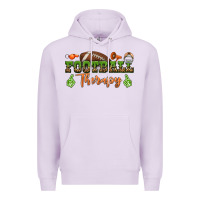 Lilac football therapy Premium Hoodie - BundleAndBundleShop