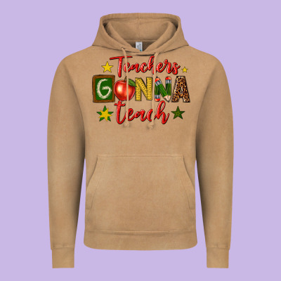 Vintage Hoodie teachers gonna teach