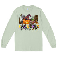 Matcha halloween vibes Long Sleeve Tee - AdoDesignShop