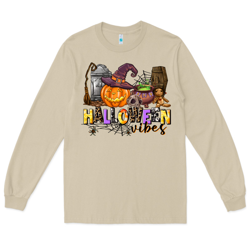 Halloween Vibes Long Sleeve Tee by AdoDesignShop | Teevron