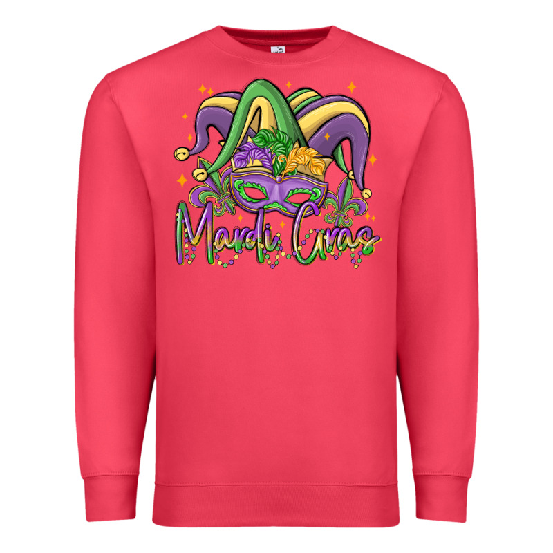 Mardi Gras Premium Sweatshirt by MaliasSmallBusiness | Teevron