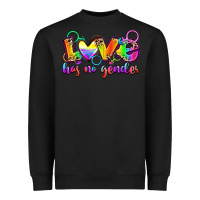Black love has no gender Heavyweight Sweatshirt - Zillion Design Studio