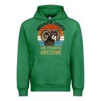 Emerald Because Goats Are Freaking Awesome Urban Hoodie - Bettercallsaul
