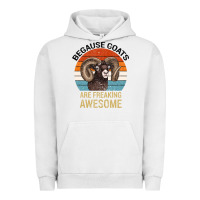 Because Goats Are Freaking Awesome Urban Hoodie | Teevron
