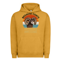 Pigment Peanut Butter Because Goats Are Freaking Awesome Urban Hoodie - Bettercallsaul