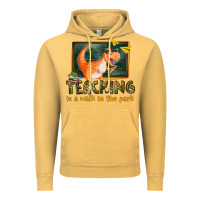 Vintage Mustard teaching is a walk in the park Vintage Hoodie - texasbilliewilder