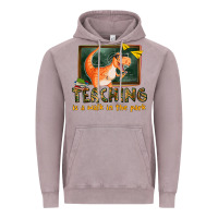 Vintage Zinc teaching is a walk in the park Vintage Hoodie - texasbilliewilder