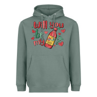 Sage will you be my Heavyweight Hoodie - MaliasSmallBusiness