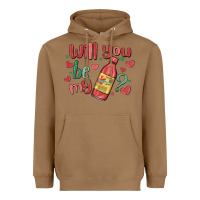 Toasted Coconut will you be my Heavyweight Hoodie - MaliasSmallBusiness
