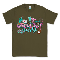 Army Green oncology nurse Classic Tee - AdoDesignShop
