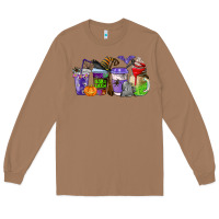 Toasted Coconut halloween coffee cups Long Sleeve Tee - AdoDesignShop