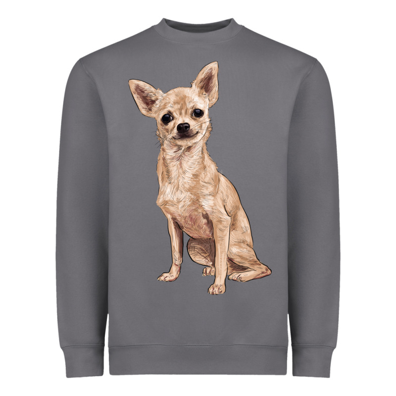 Chihuahua Heavyweight Sweatshirt by RanaPortraitStore | Teevron