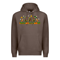 Coffee american football dad libbey glass Premium Hoodie - BundleAndBundleShop