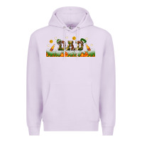 Lilac american football dad libbey glass Premium Hoodie - BundleAndBundleShop