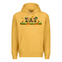 Mustard american football dad libbey glass Premium Hoodie - BundleAndBundleShop