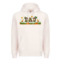 Pale Pink american football dad libbey glass Premium Hoodie - BundleAndBundleShop