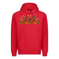 Red american football dad libbey glass Premium Hoodie - BundleAndBundleShop