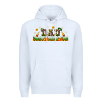 White american football dad libbey glass Premium Hoodie - BundleAndBundleShop