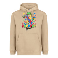 Mushroom support squad autism Heavyweight Hoodie - MaliasSmallBusiness