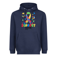 Navy support squad autism Heavyweight Hoodie - MaliasSmallBusiness