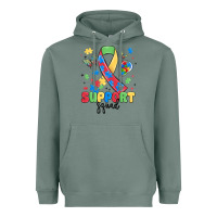 Sage support squad autism Heavyweight Hoodie - MaliasSmallBusiness