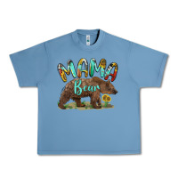 Pebble Blue mama bear Urban Heavy Tee - BarkalooDesign