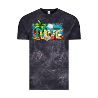 Cloud Black love summer teacher Vintage Tee - Zillion Design Studio