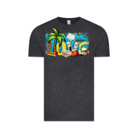 Vintage Black love summer teacher Vintage Tee - Zillion Design Studio