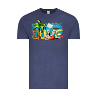 Vintage Denim love summer teacher Vintage Tee - Zillion Design Studio