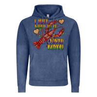 Mardi Gras I Just Want To Be Loved Bayou Crawfish Vintage Hoodie | Teevron