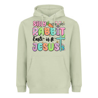 Matcha silly rabbit easter is for jesus Heavyweight Hoodie - MaliasSmallBusiness