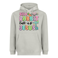 Moon Dust silly rabbit easter is for jesus Heavyweight Hoodie - MaliasSmallBusiness