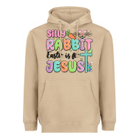Mushroom silly rabbit easter is for jesus Heavyweight Hoodie - MaliasSmallBusiness