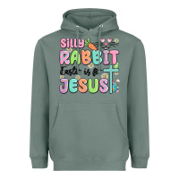 Sage silly rabbit easter is for jesus Heavyweight Hoodie - MaliasSmallBusiness