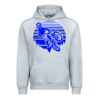 Heather Grey Motorcross Urban Hoodie - Bettercallsaul